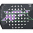 XoX Padel racket X-WAVE Black/violet/green